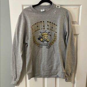 Wichita State Shocker Gray Sweatshirt NWT adult small